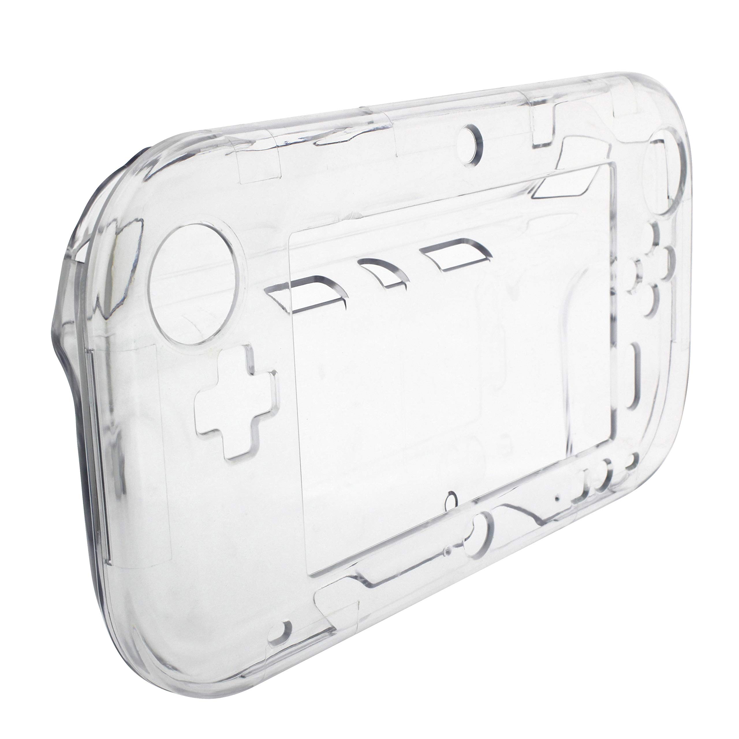 OSTENT ケース 保護 クリア クリスタル ハード ケースカバー スキンシェル 任天堂 WiiU ゲーム パッド 用