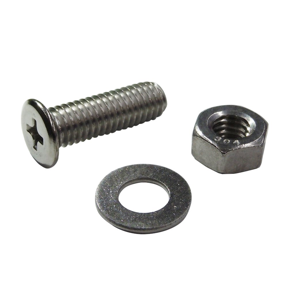 ダイドーハント(DAIDOHANT) 超低頭 小ねじ セット (ナット ・ ワッシャー 付) ステンレス (呼び径d)6mm x (長さL)15mm (入数:4本) 10179272