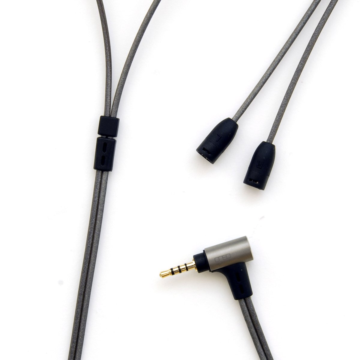 onso 04 2.5(4極)-2pin(IE series-L/R) バランス接続用イヤホンケーブル 1.2m iect 04 bl2s 120