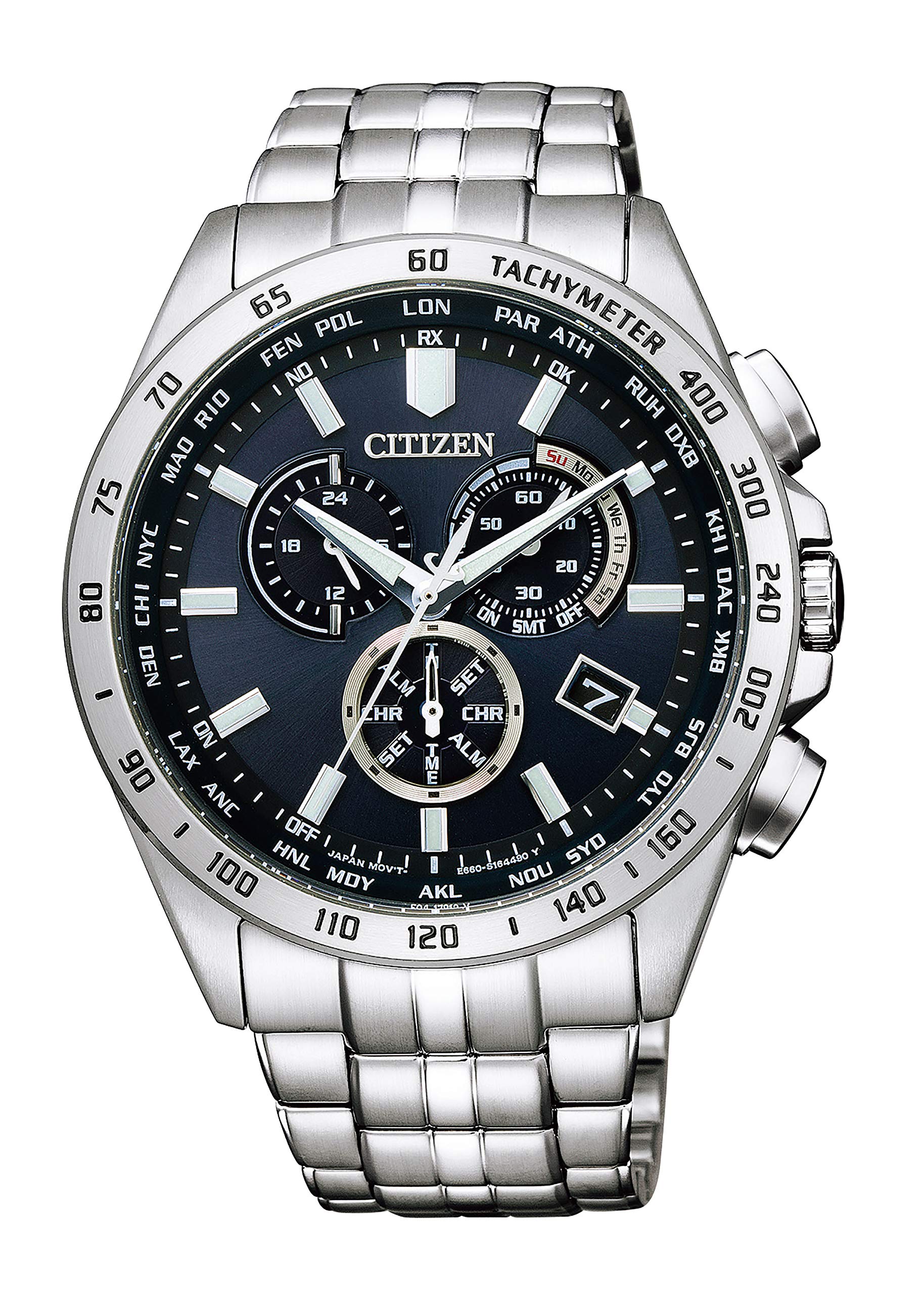 CITIZEN シチズンコレクション citizen collection エコ・ドライブ 電波時計 ( シルバー / ビジネス / 防水 / メンズ ) CB5870-91L シチズン ギフト 電波