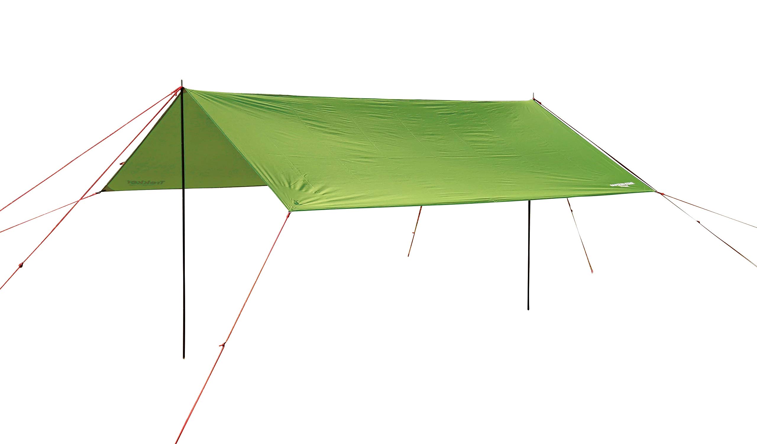 キャプテンスタッグ(CAPTAIN STAG) タープ レクタタープ セット 320×290cm UVカット 2000mm防水 2~3人用 バッグ付き グリーン トレッカー UA-1085