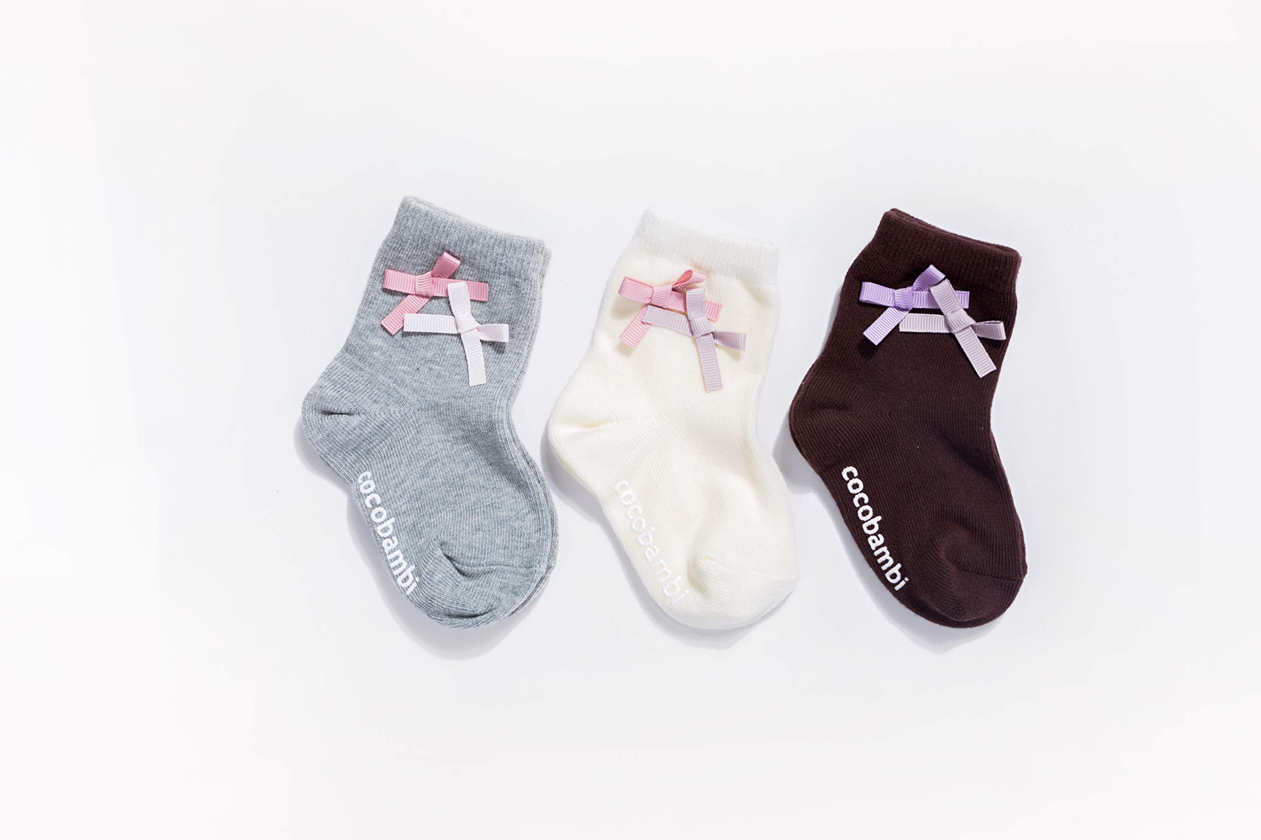 Filloie フィロワ 3足組クルー丈 アシメ リボン付 靴下 ソックス セット キッズ 女の子 女児 子供 こども 子ども ベビー 幼児 キッズ 子供 靴下 滑り止め おしゃれ ホワイト フォーマ