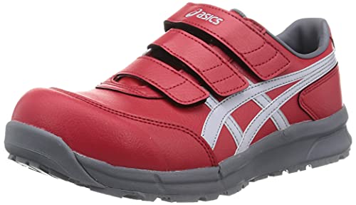 アシックス ワーキング 安全靴 作業靴 ウィンジョブ CP301 クラシックレッド/ピエドモントグレー 30.0 cm 3E