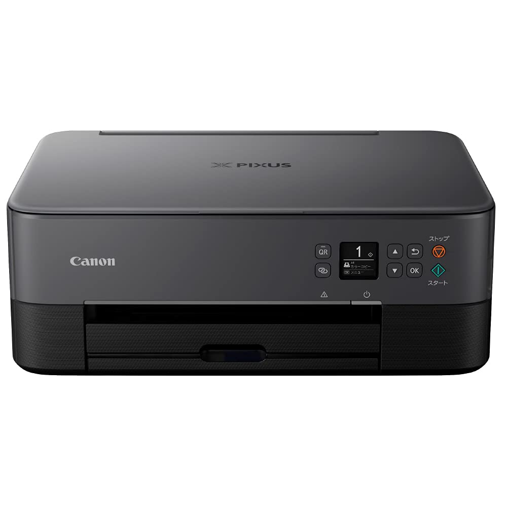 Canon プリンター A4インクジェット複合機 PIXUS TS5430 ブラック 202モデル テレワーク向け 4色・一体型・対応インクBC-360/361シリーズ