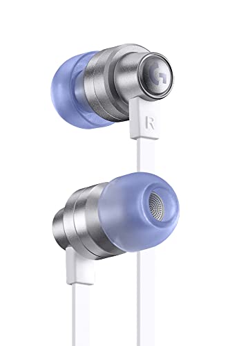 Logicool G(ロジクール G) G333 ゲーミングイヤホン 有線 イヤホン ホワイト インライン マイク 3.5mm USB-C ボリュームコントロール PS5 PS4 Switch PC 