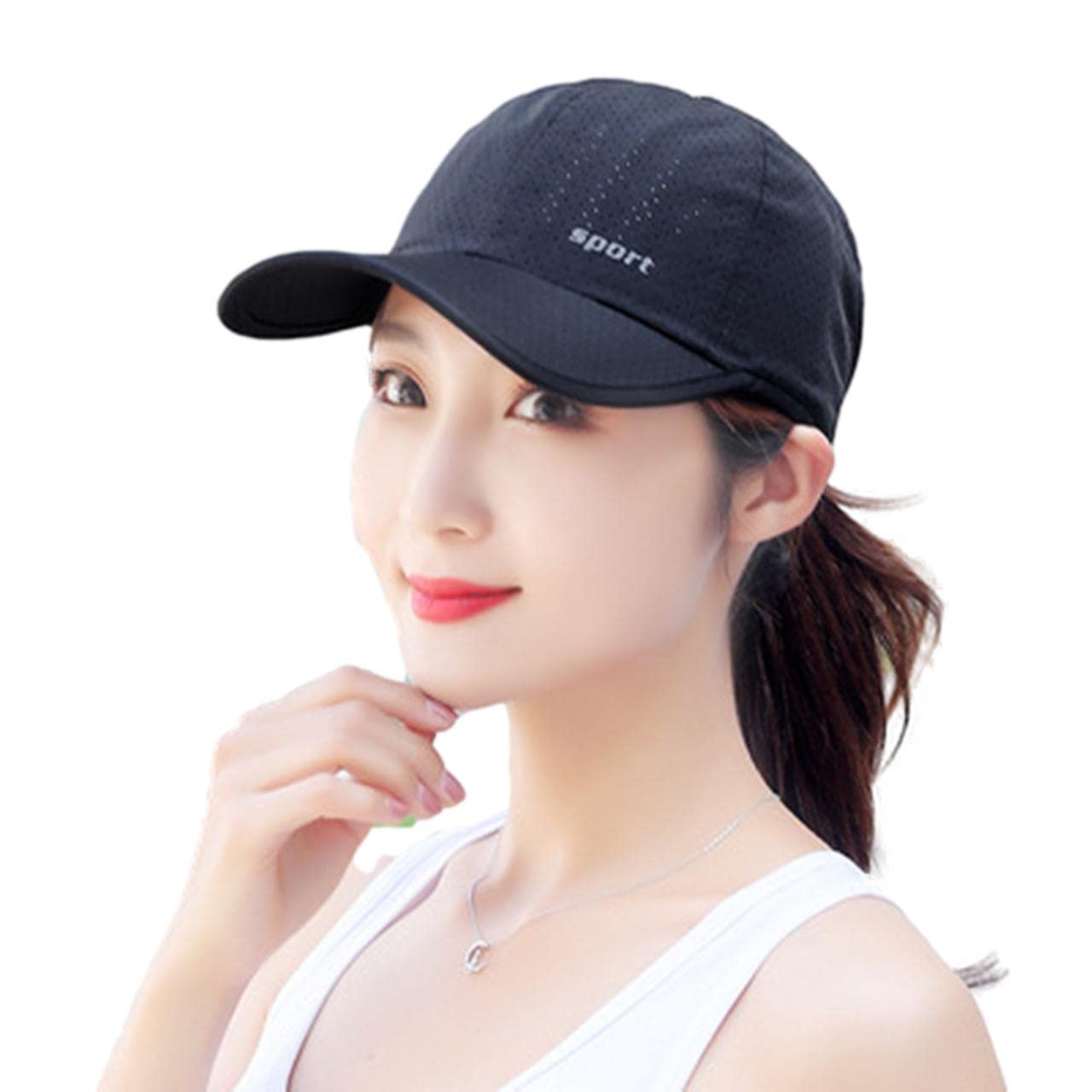 ［スロウアンドメロウ］キャップ スポーツ レディース メッシュ ランニング トレーニング 通気性 帽子 ゴルフ 6カラー CAP シンプル 無地 アクティブ スポーティー UV 紫外線 カット 日 よ