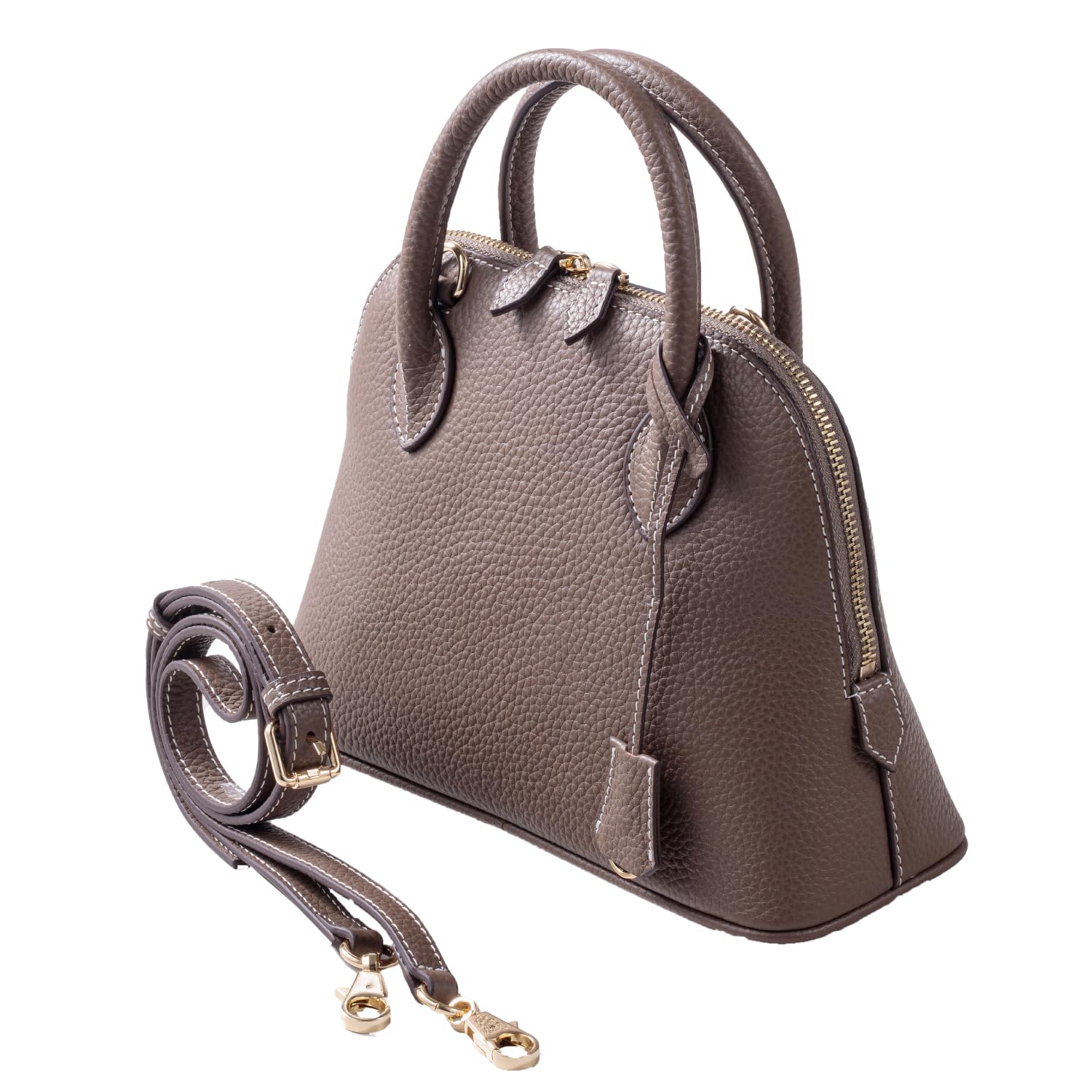 La Closet Grasse 本革 ショルダーバッグ レディース 2way フォーマル バッグ 99-3001(トープ)