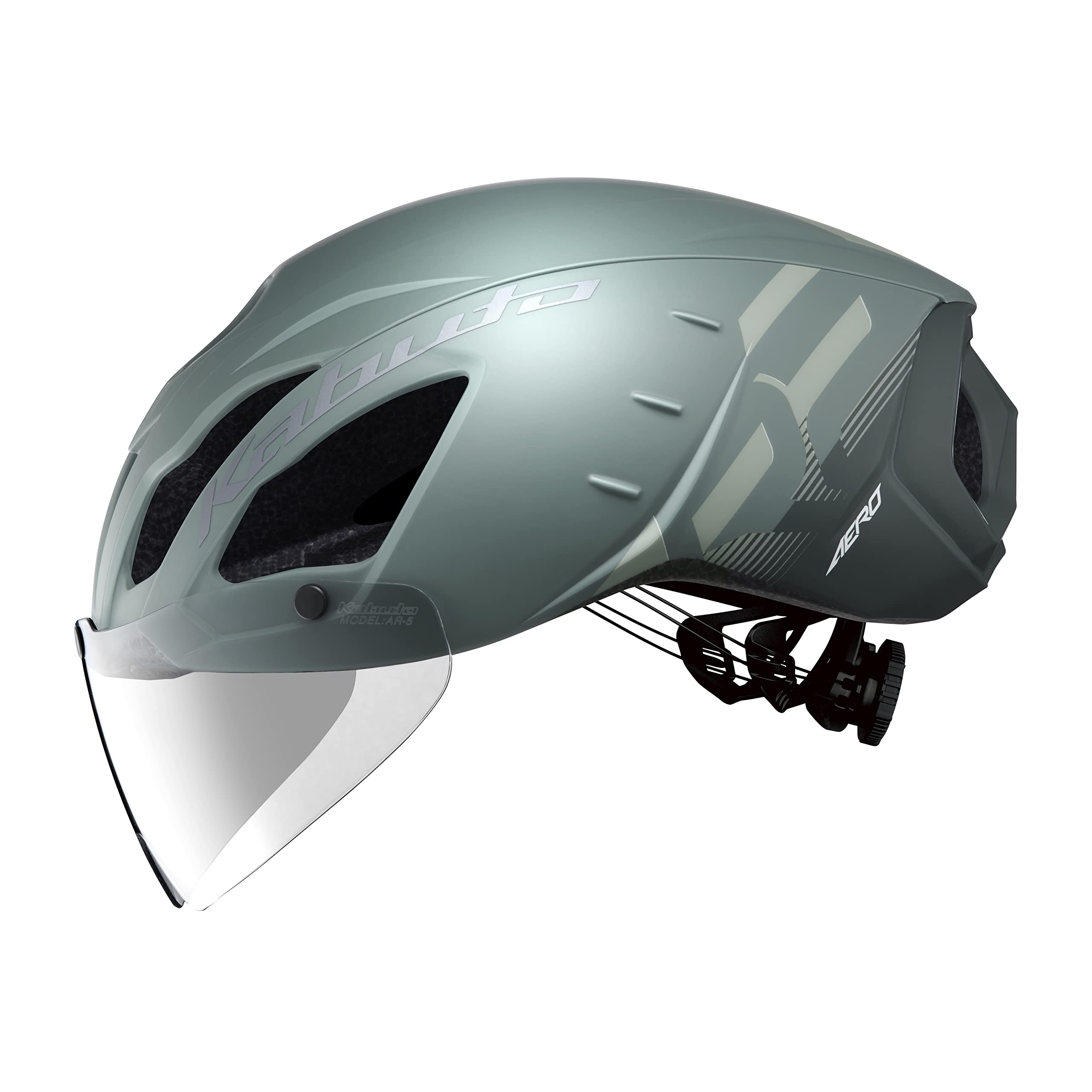 OGK KABUTO(オージーケーカブト) 自転車 ヘルメット AERO-R2(エアロ・アール2) サイズ:S/M (55-58cm) カラー:G-1マットアッシュミント