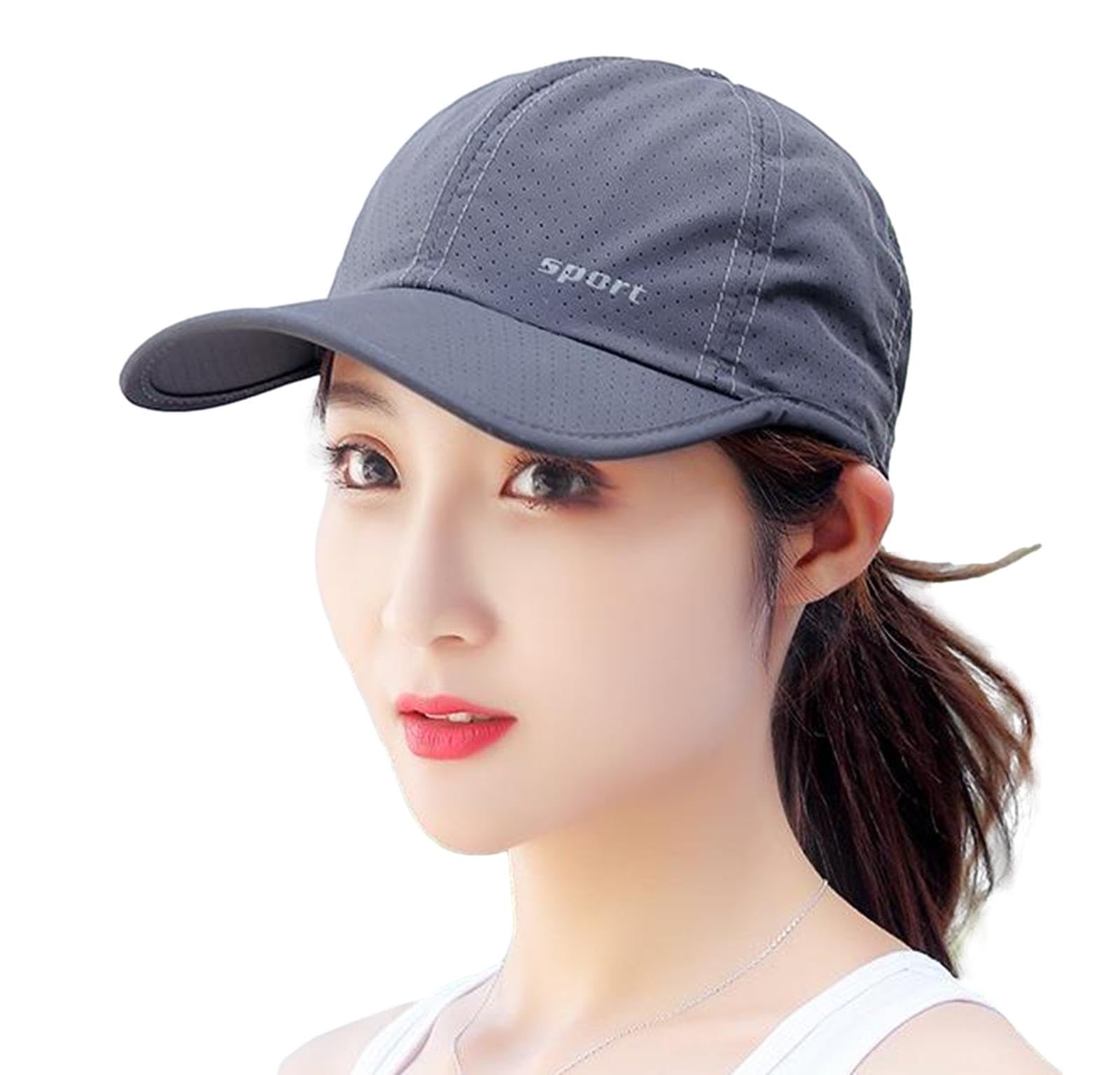 キャップ スポーツ レディース メッシュ ランニング トレーニング 通気性 帽子 ゴルフ 6カラー CAP シンプル 無地 アクティブ スポーティー UV 紫外線 カット 日 よけ 除け 釣り 軽量 