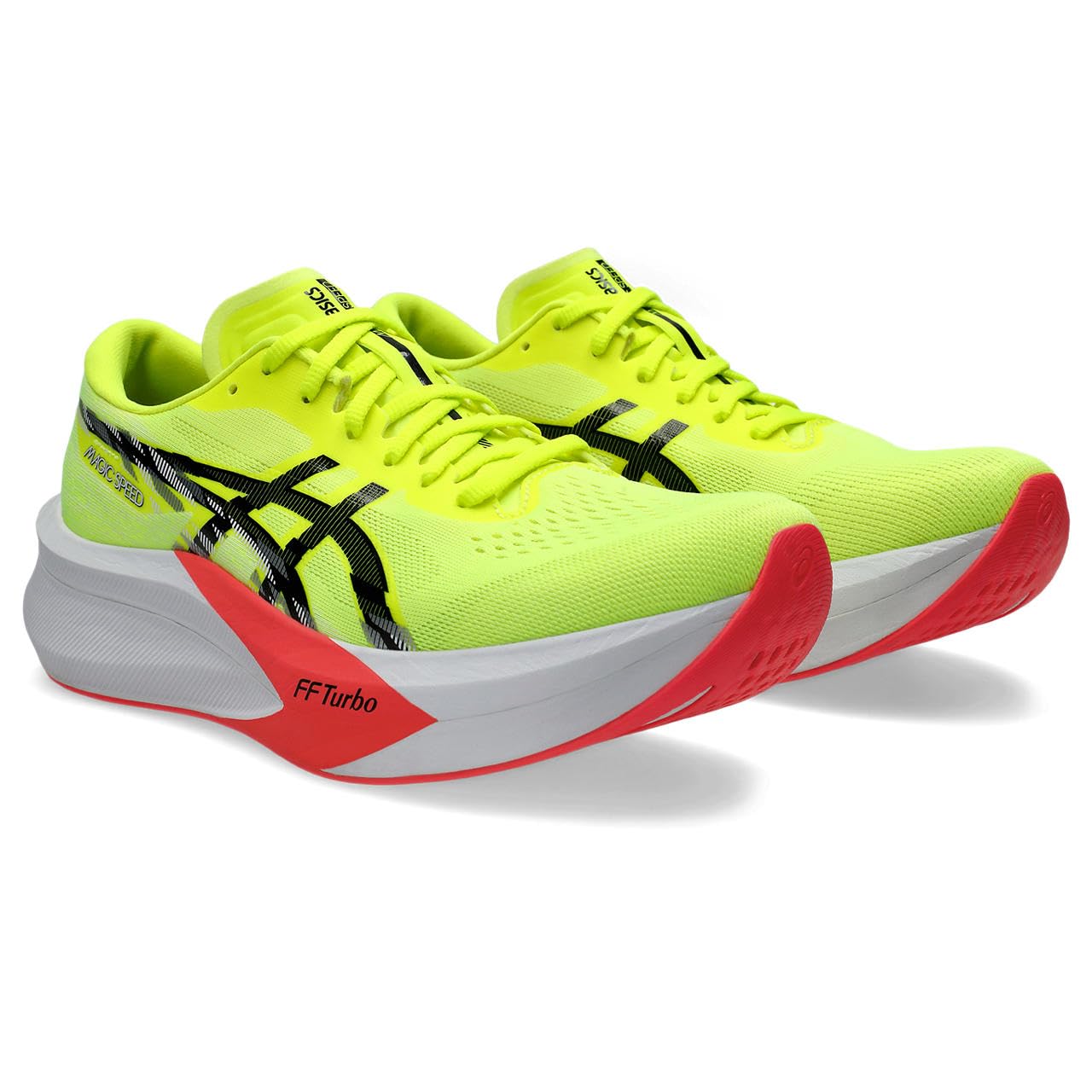 アシックス ランニングシューズ MAGIC SPEED 4 1011B873 メンズ 750(セイフティー イエロー/ブラック) 25.0 cm 3E