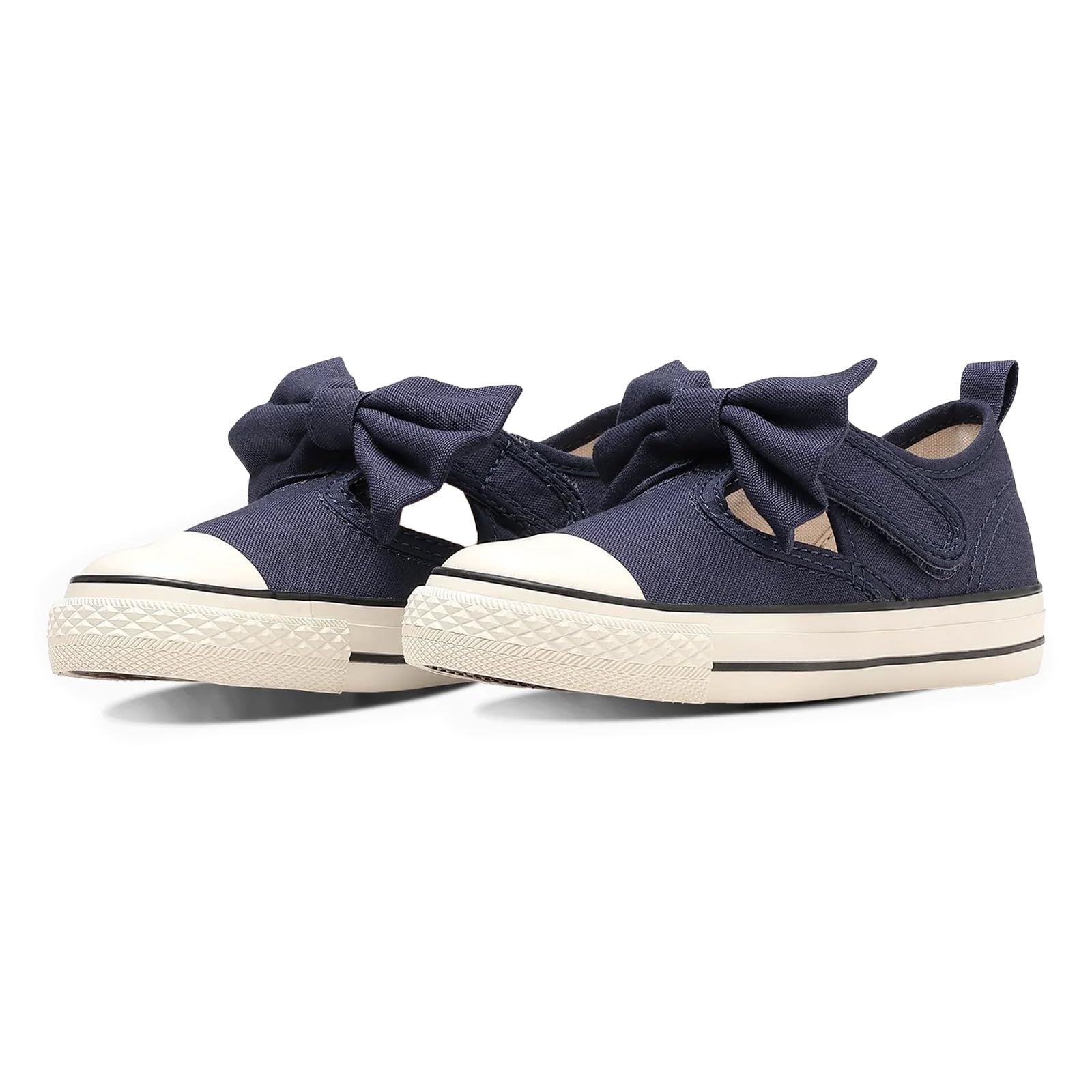 コンバース スニーカー CD AS N RIBBONSTRAP V-1 OX NAVY キッズ ネイビー 15.0 cm