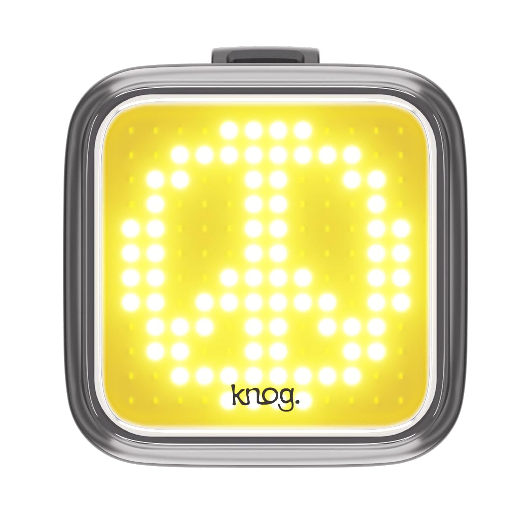 日本 KNOG(ノグ) 自転車 ライト ブラインダー ピース BLINDER PEACE フロントライト 200ルーメン 防水 USB充電式 軽量